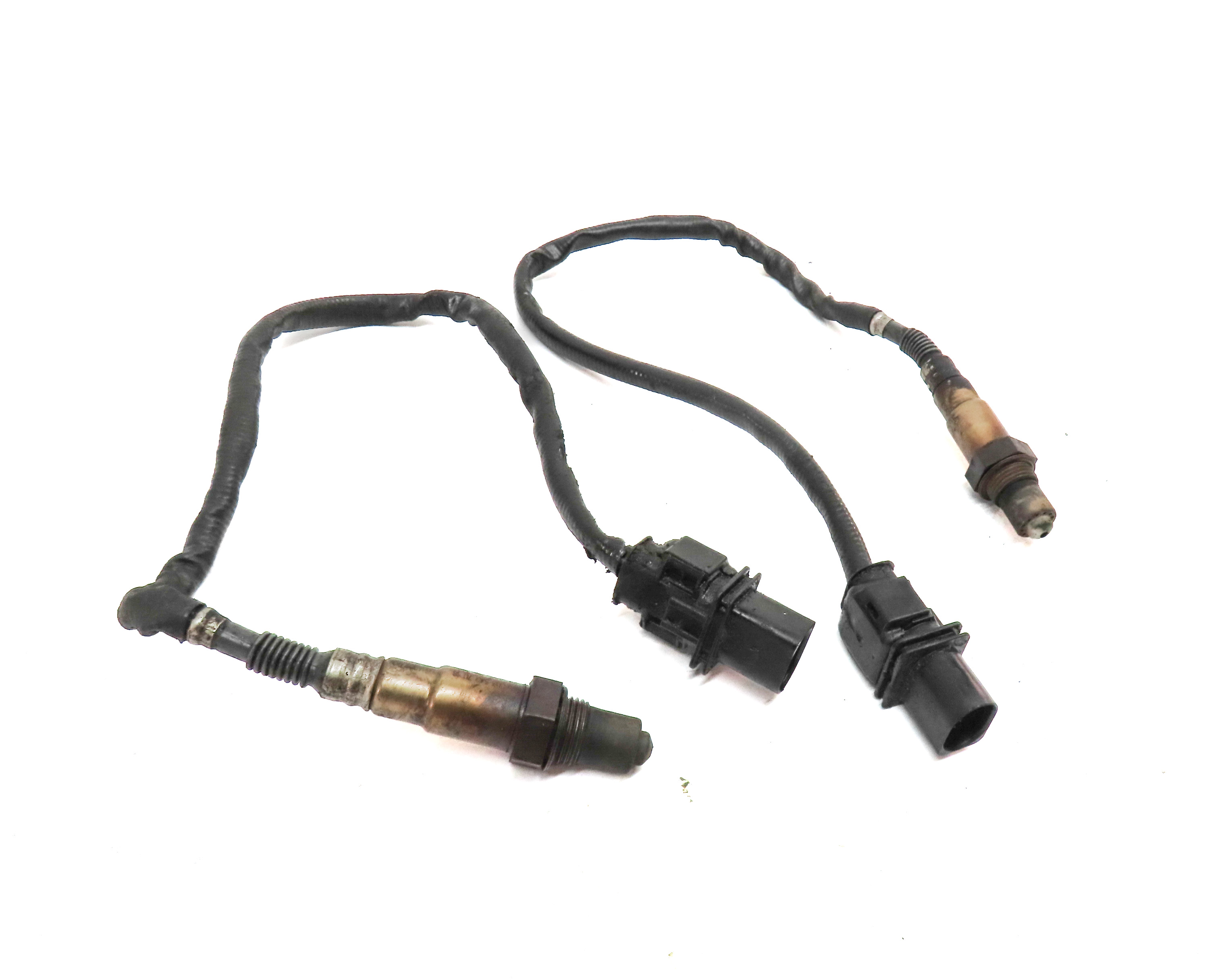 06 MERCEDES ML 350 W164 3.5L 272.967 ENGINE OXYGEN O2 LAMBDA PROBE SENSOR SET/2 — exact item pictured